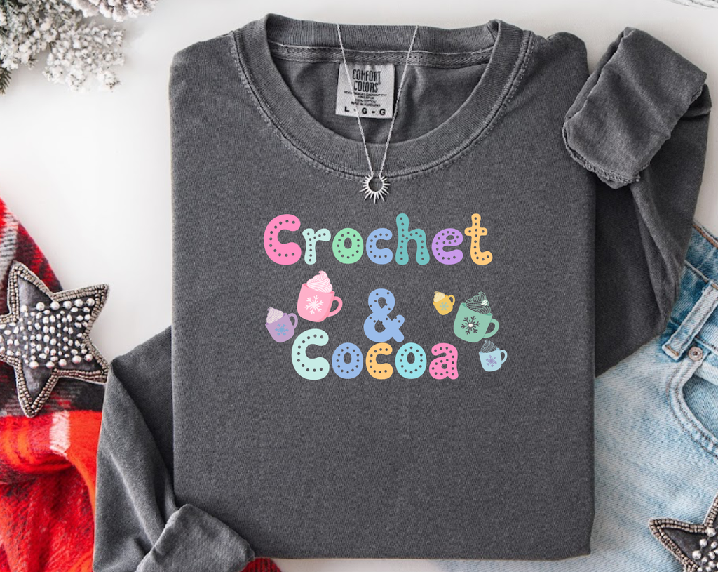 Crochet & Cocoa Tee Shirt