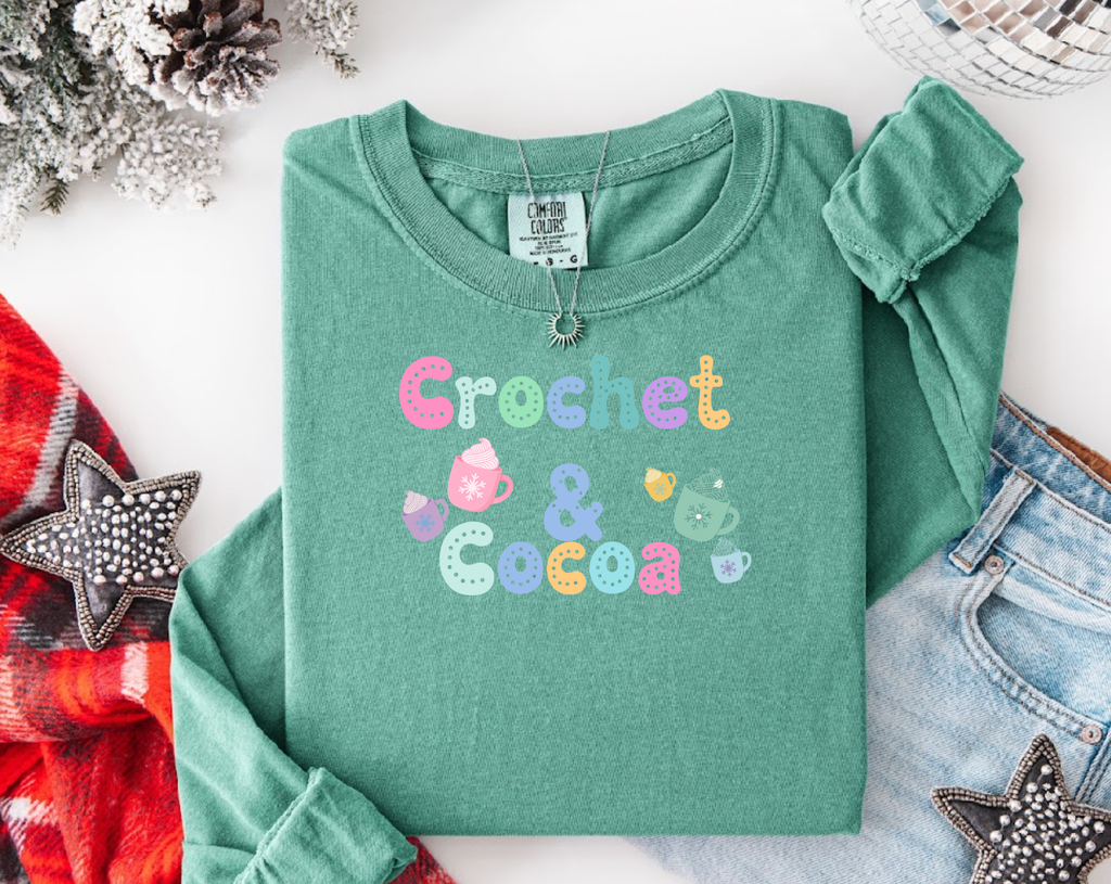 Crochet & Cocoa Tee Shirt