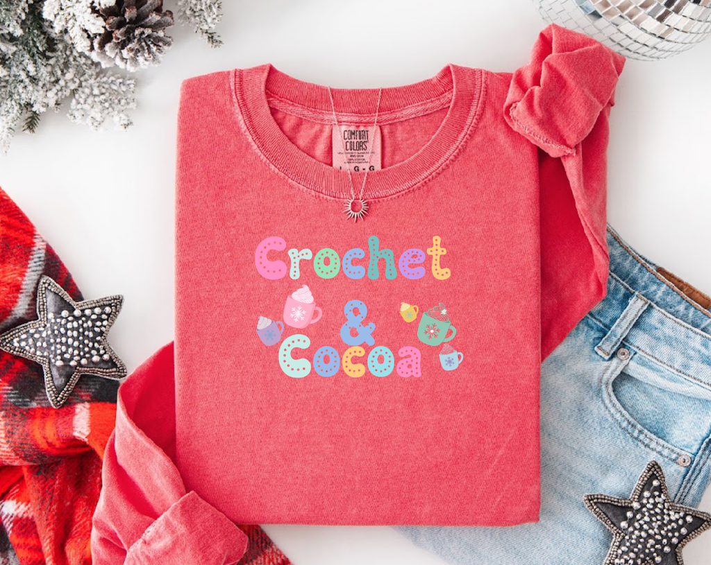 Crochet & Cocoa Tee Shirt