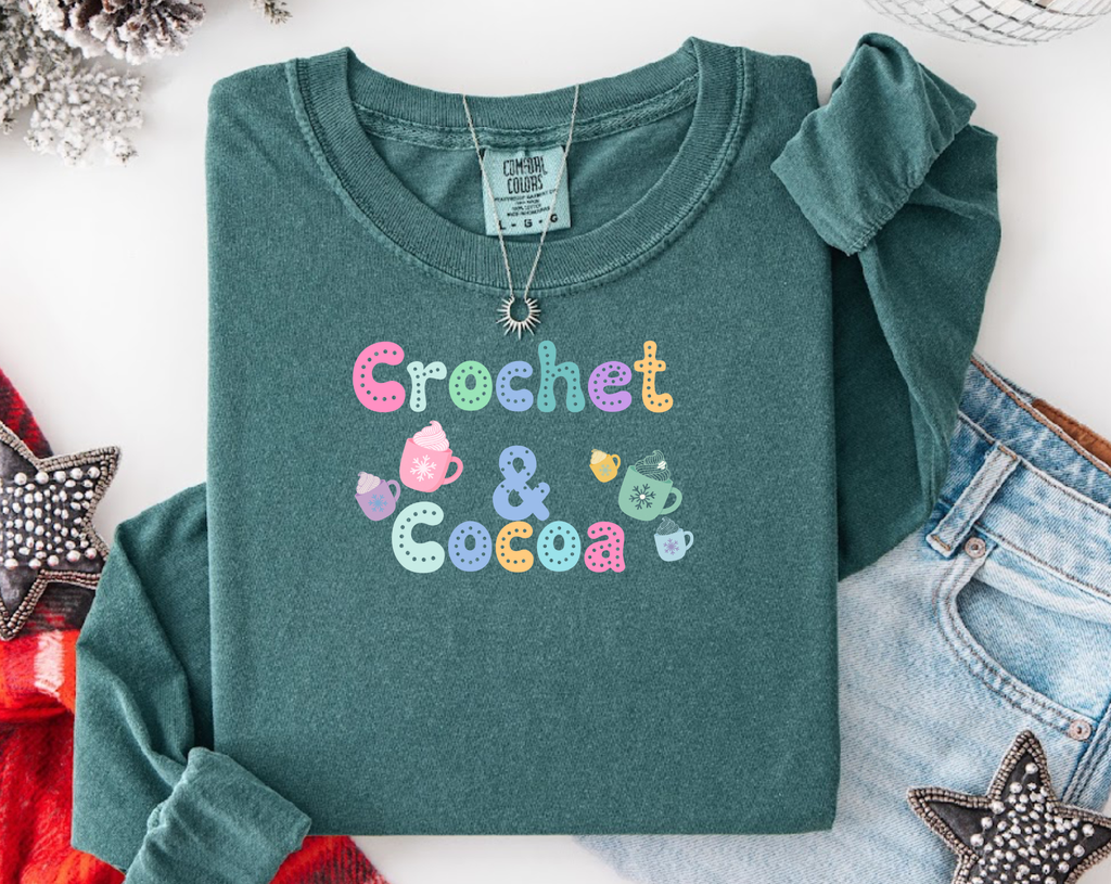 Crochet & Cocoa Tee Shirt