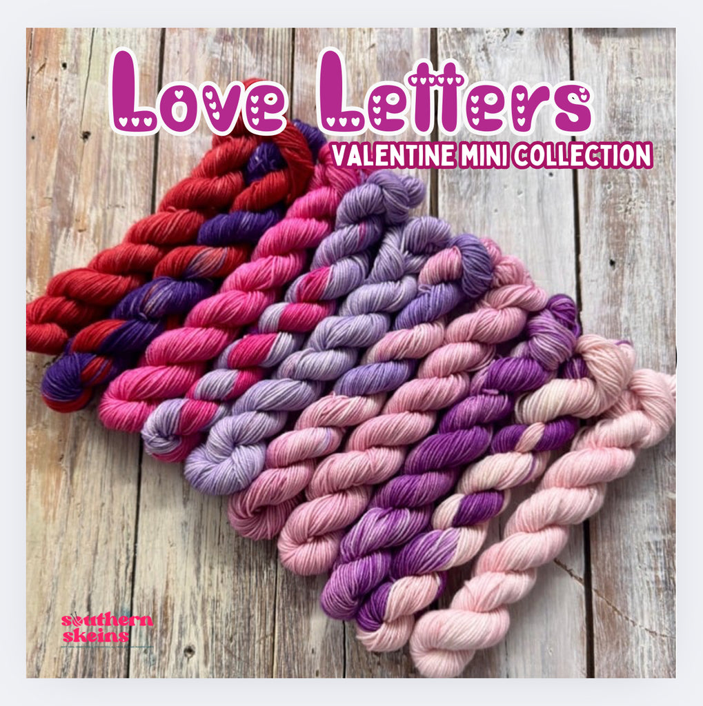 Love Letters – Mini Skein Set (Ready to Ship)