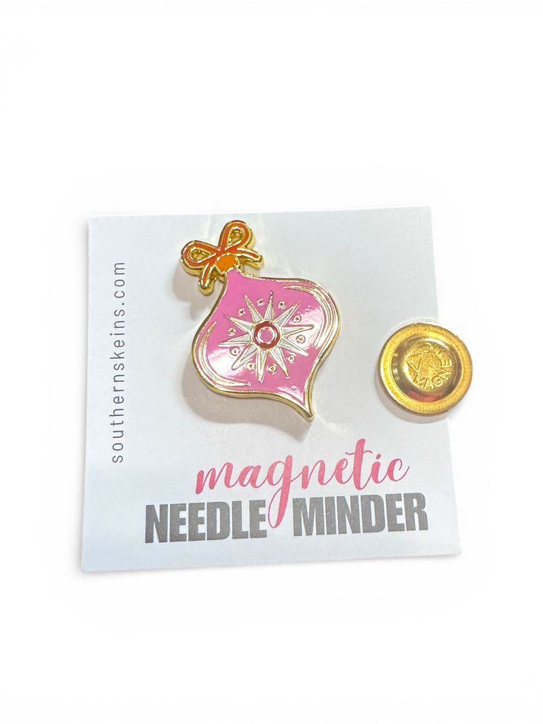 Retro Christmas Bauble Magnetic Needle Minder