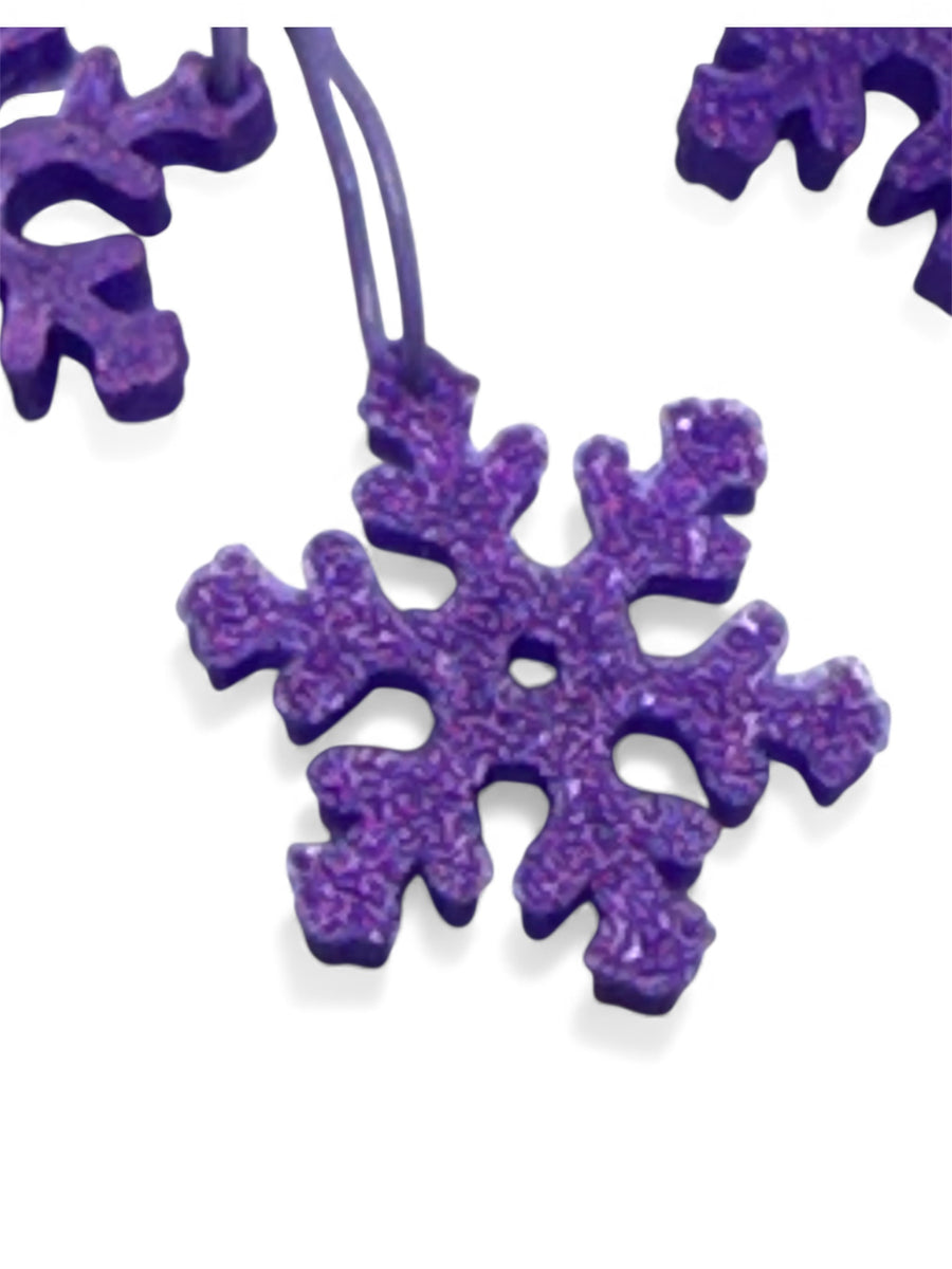 Snowflake Sparkle – Stitch Marker / Progress Keeper Set – Southern Skeins