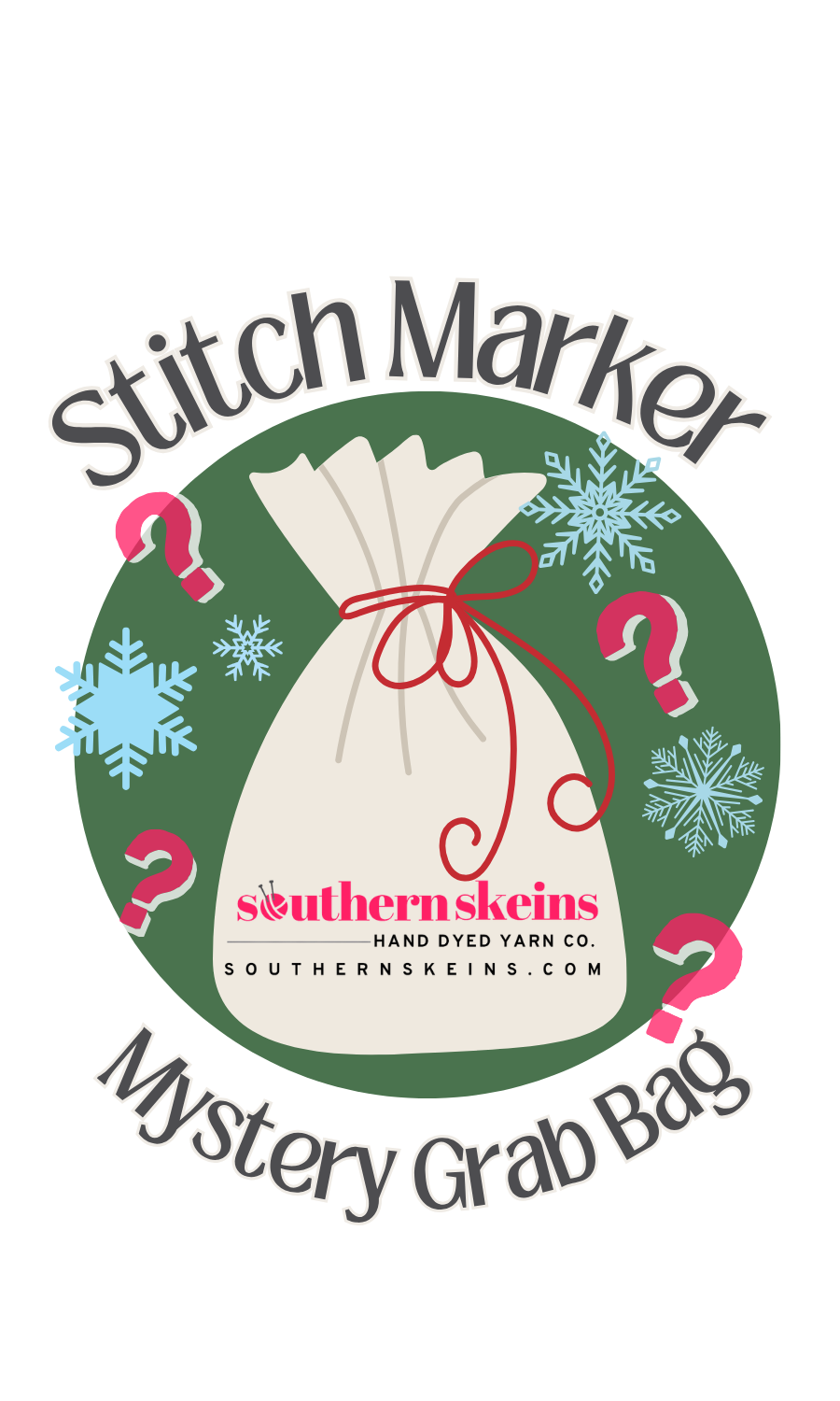 Christmas Stitch Marker Grab Bag - Mystery