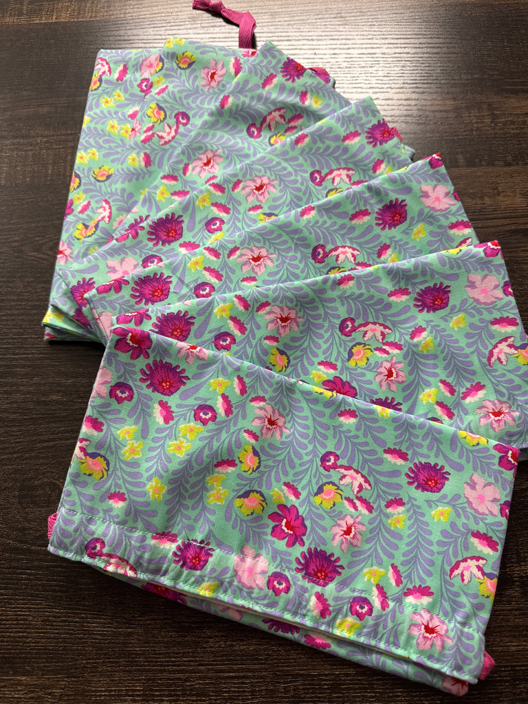 Drawstring Project Bag Tula Pink: Cosmic Flowerfield