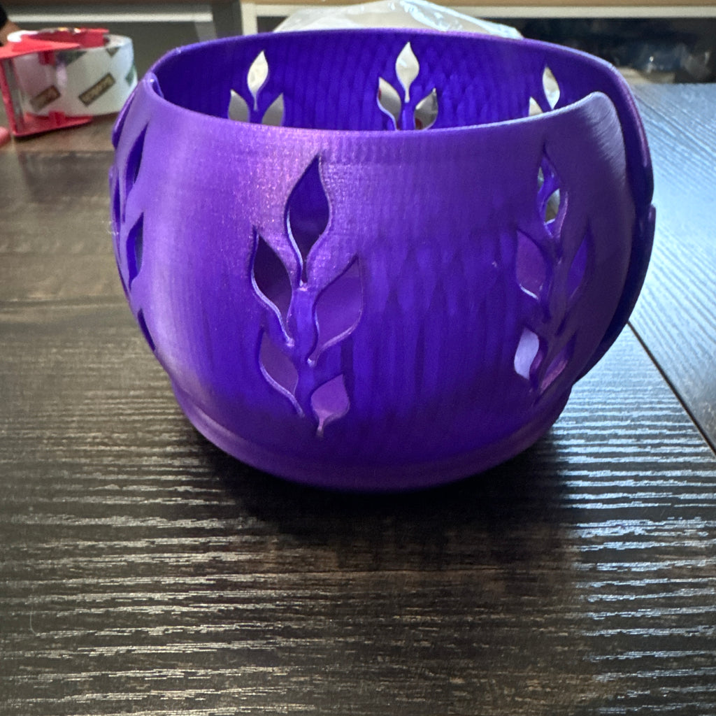 Leafy Yarn Bowl