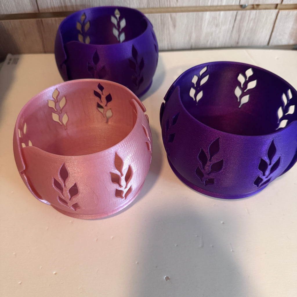 Leafy Yarn Bowl - Petite