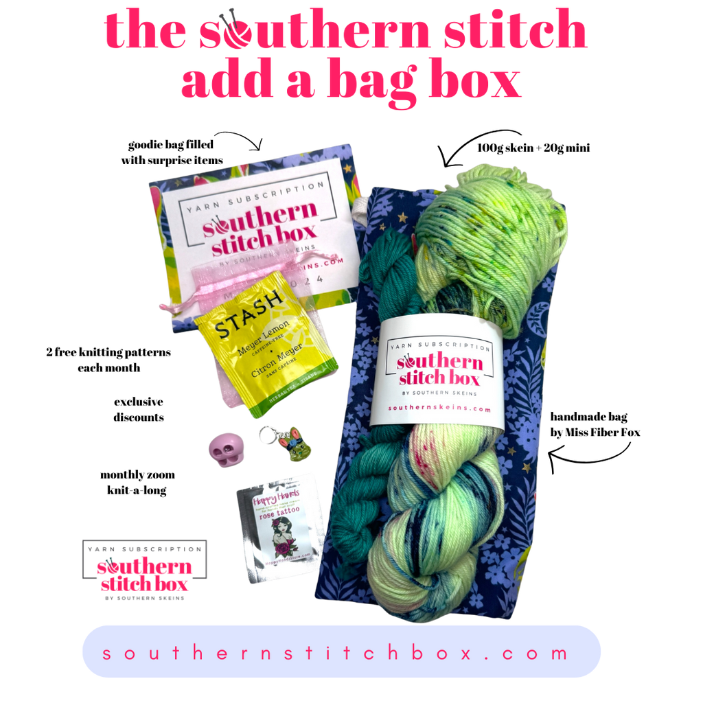 Southern Stitch Box | Hand Dyed Yarn Subscription - Free Shipping. SOLD OUT