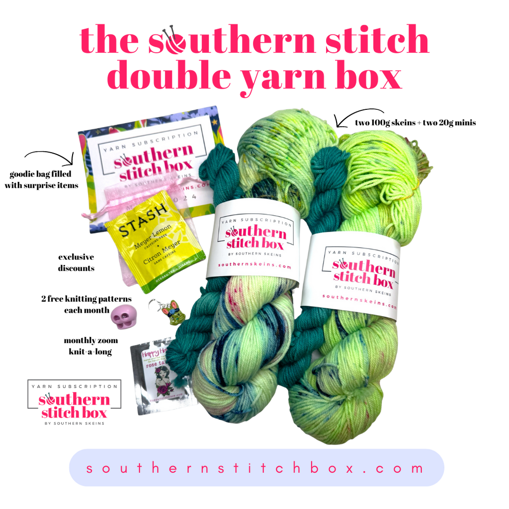 Southern Stitch Box | Hand Dyed Yarn Subscription - Free Shipping. SOLD OUT