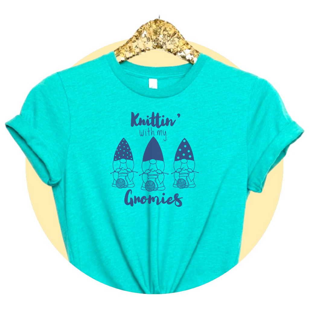 Knitting Gnome Tee