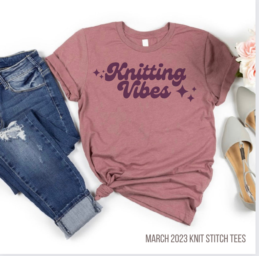 March 2023 Knit Stitch Tees: T-Shirts For Knitters