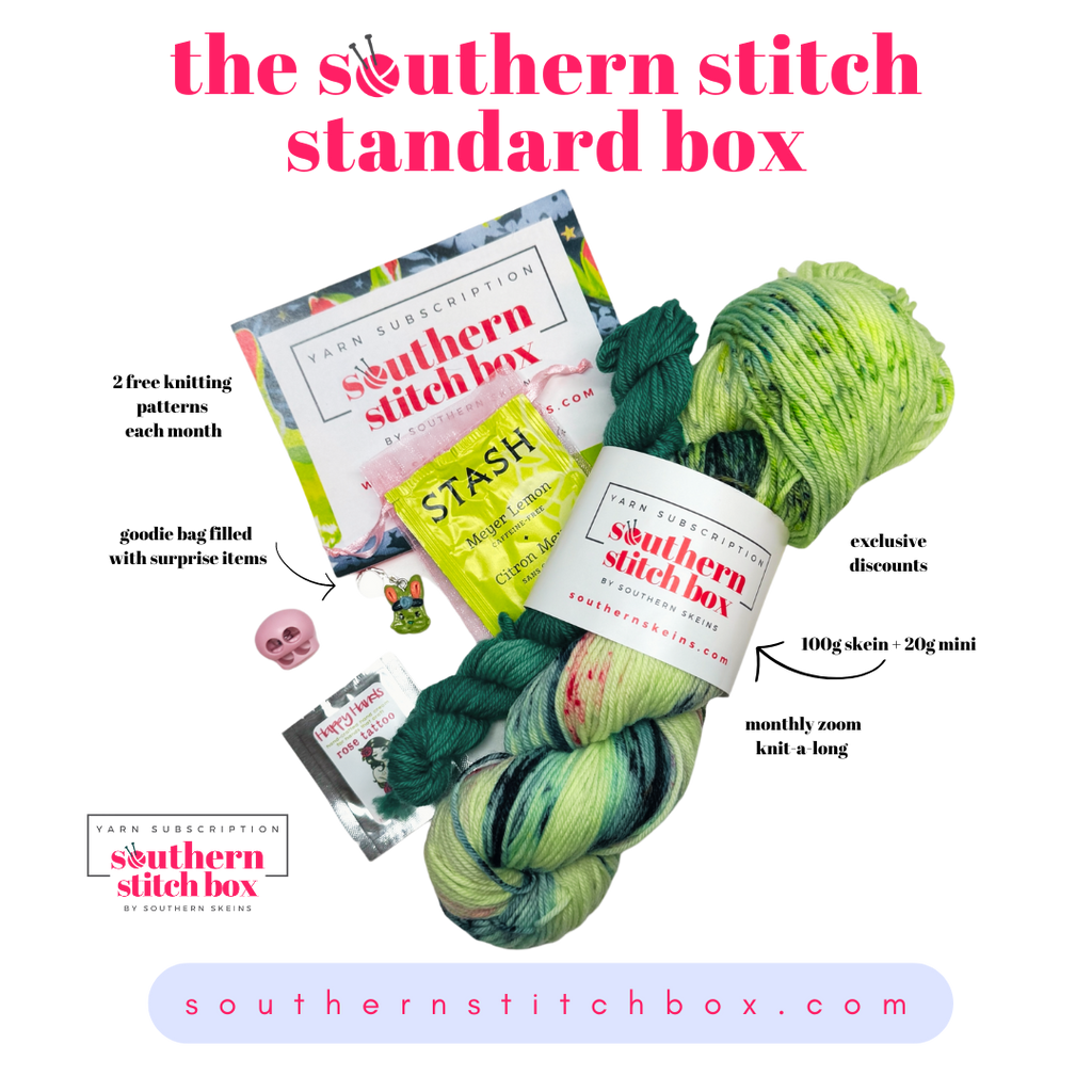 Southern Stitch Box | Hand Dyed Yarn Subscription - Free Shipping. SOLD OUT