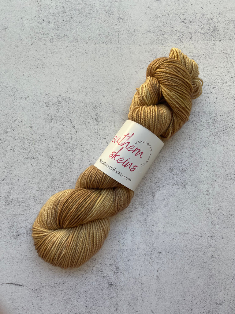 Crème Brûlée Dyed to Order (DTO) Yarn