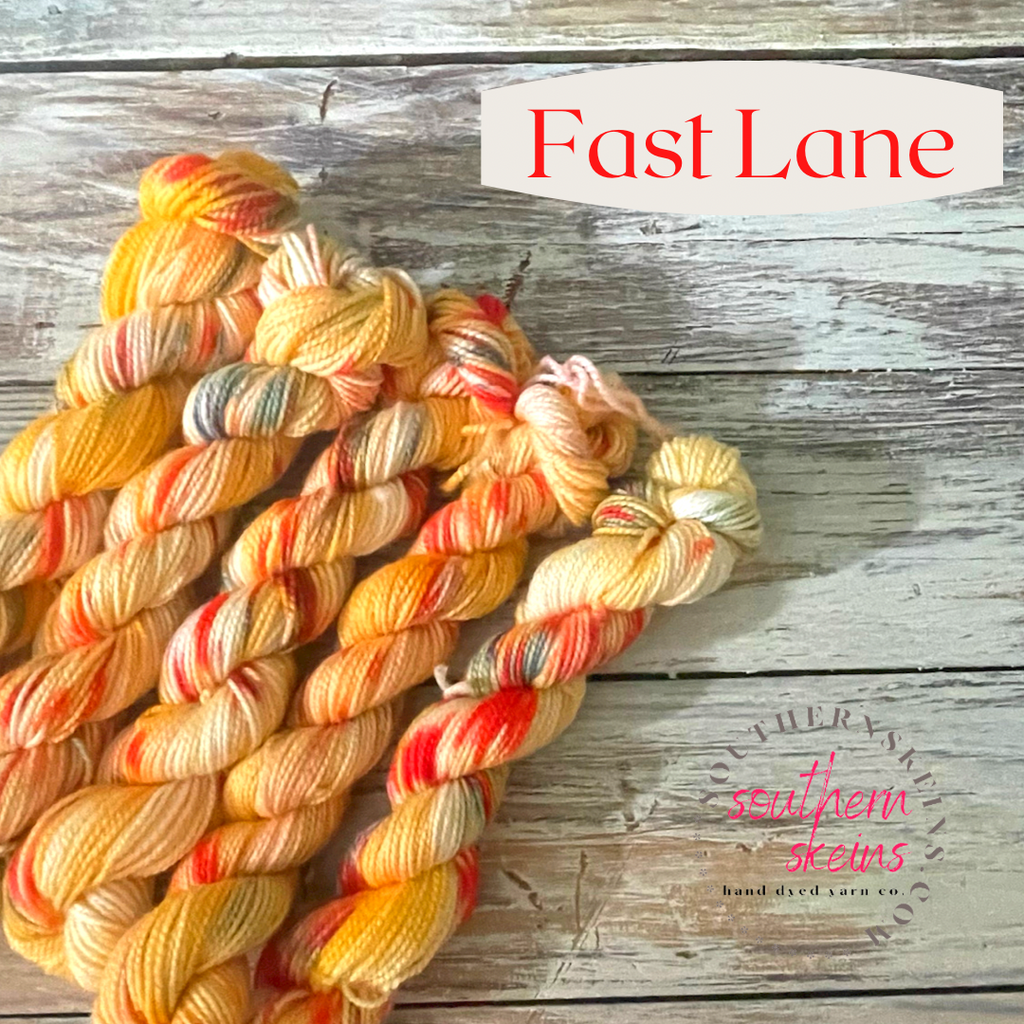 Fast Lane Dyed to Order (DTO) Yarn