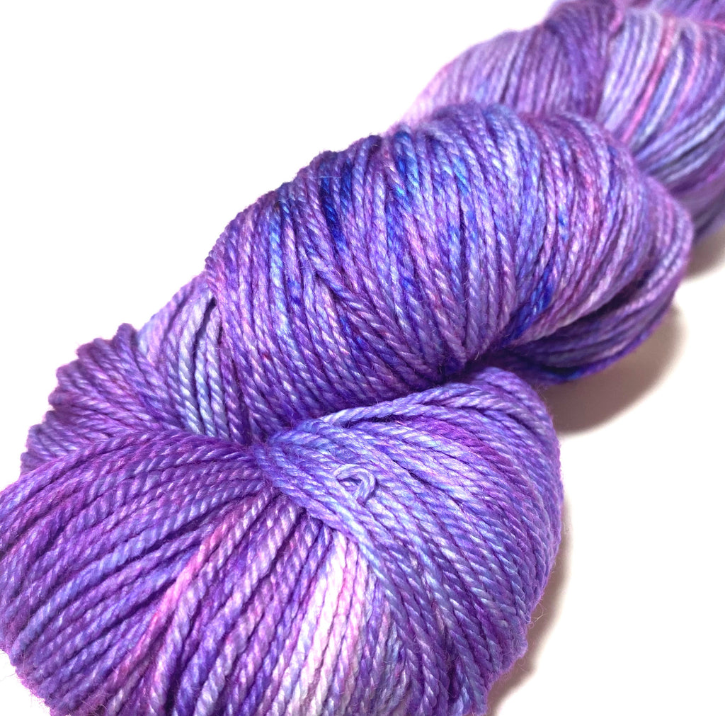 Purple Rain Dyed to Order (DTO) Yarn
