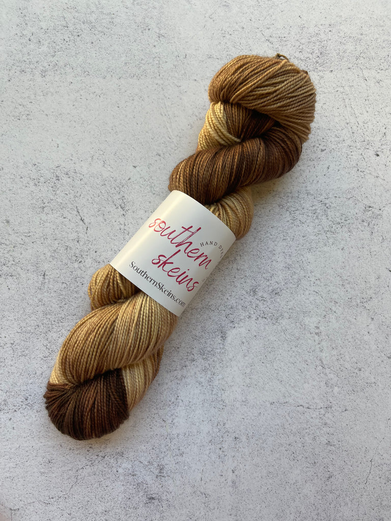 Salted Caramel Dyed to Order (DTO) Yarn