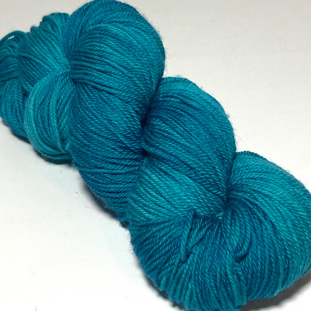 Peacock Dyed to Order (DTO) Yarn