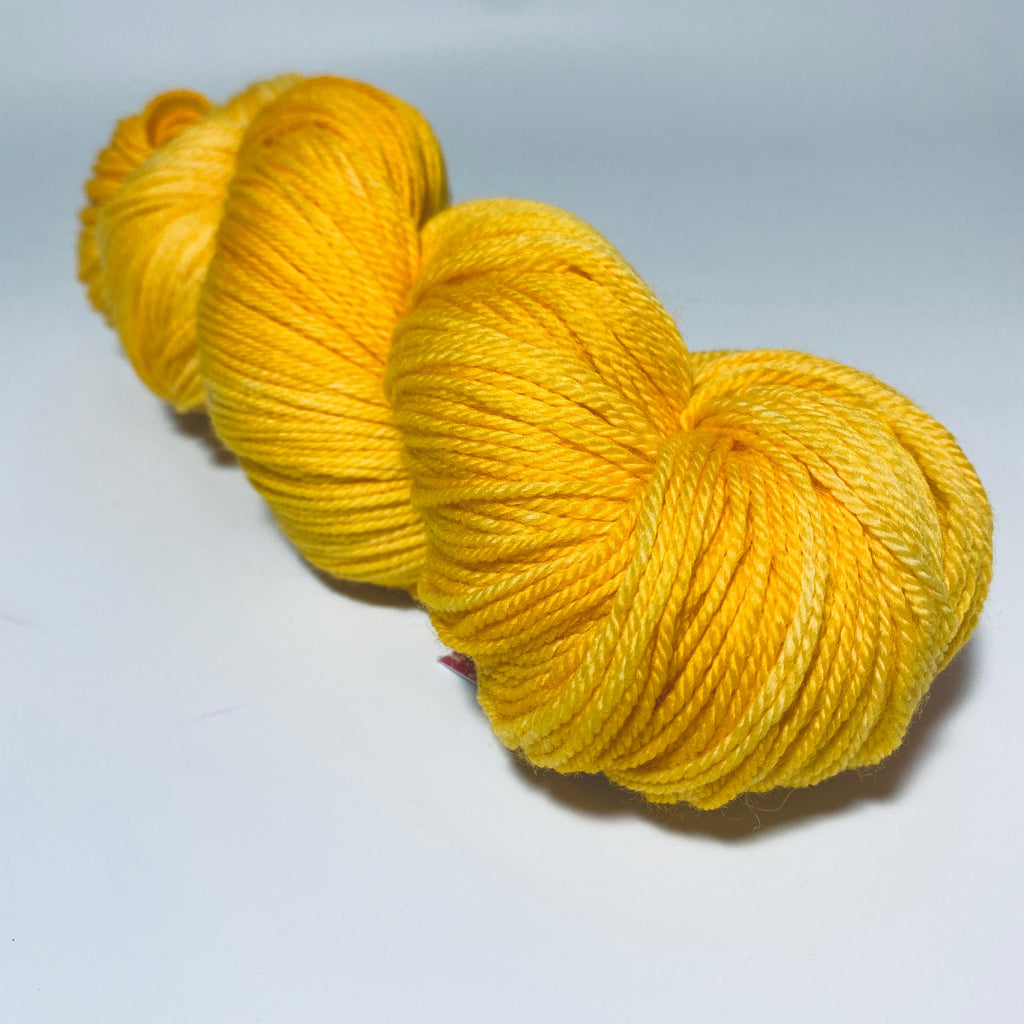 Goldenrod Dyed to Order (DTO) Yarn